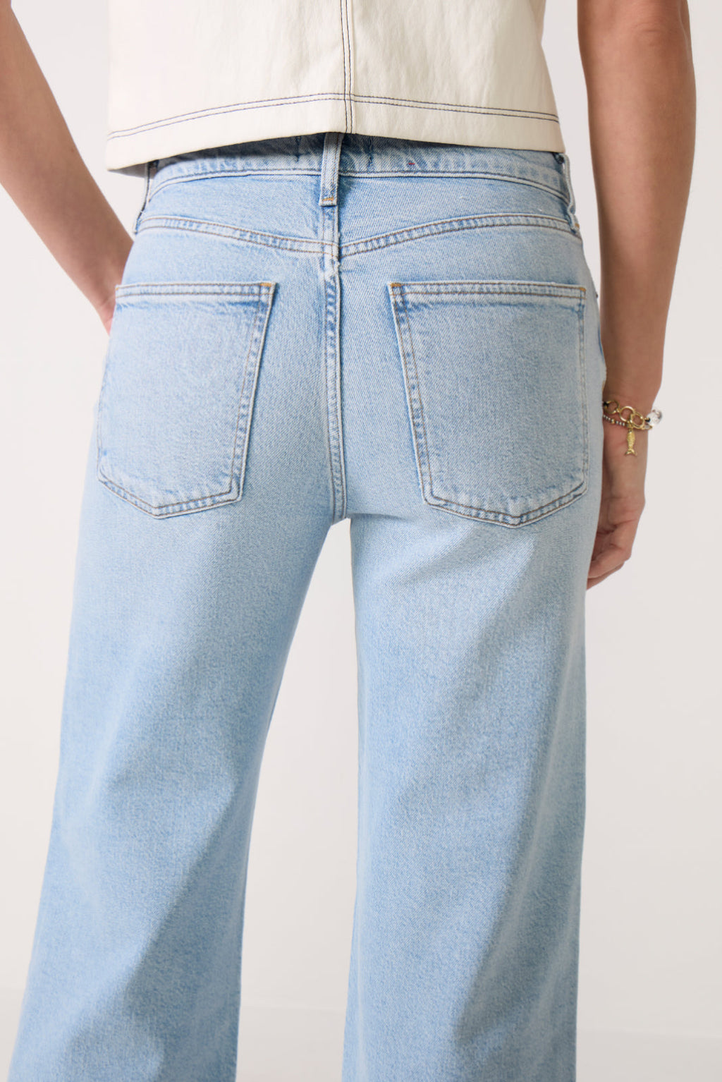 Women's Harper Wide Leg Crop Jeans