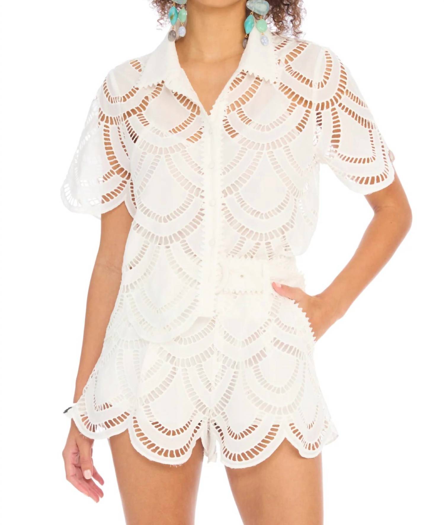 Clyde Shirt In White
