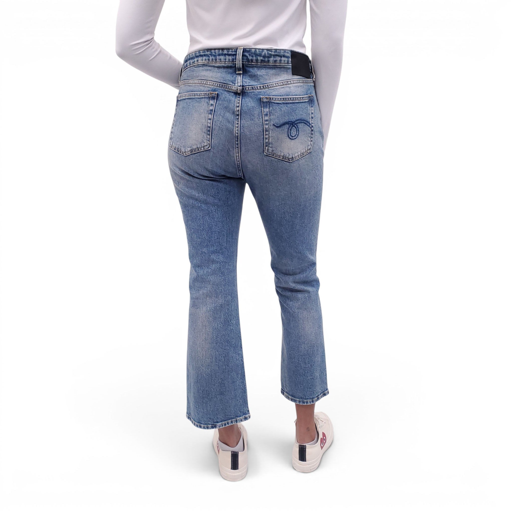 R13 'KICK FIT' JEANS - SIZE 31