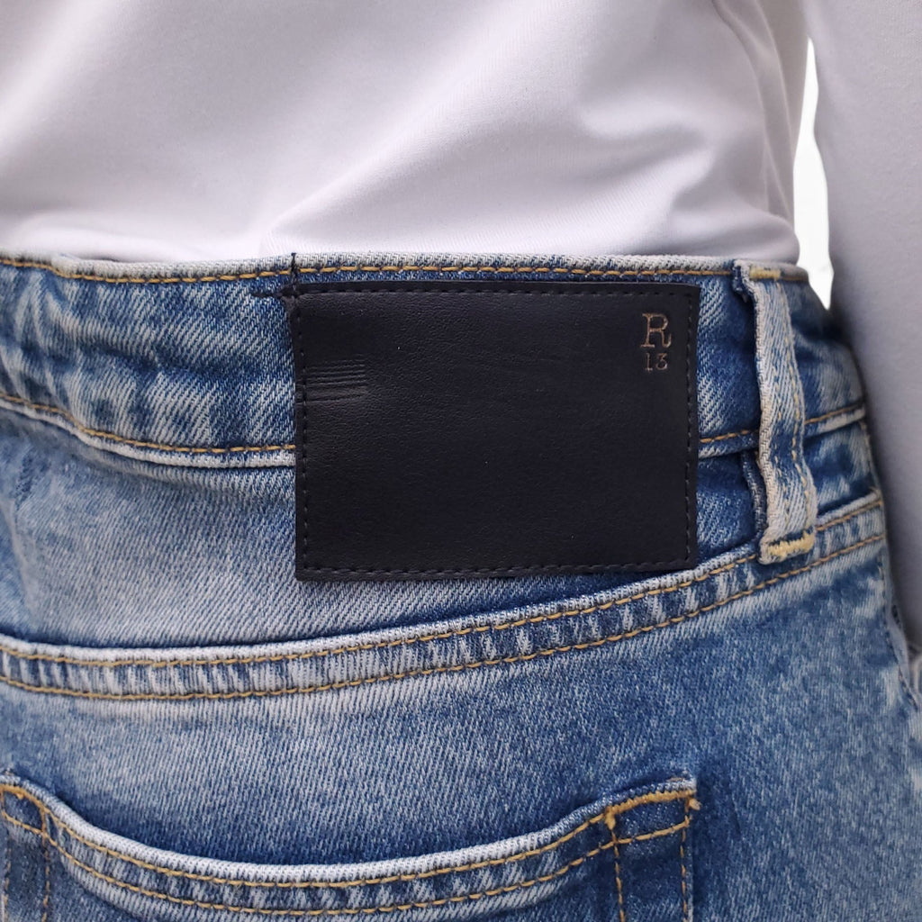 R13 'KICK FIT' JEANS - SIZE 31