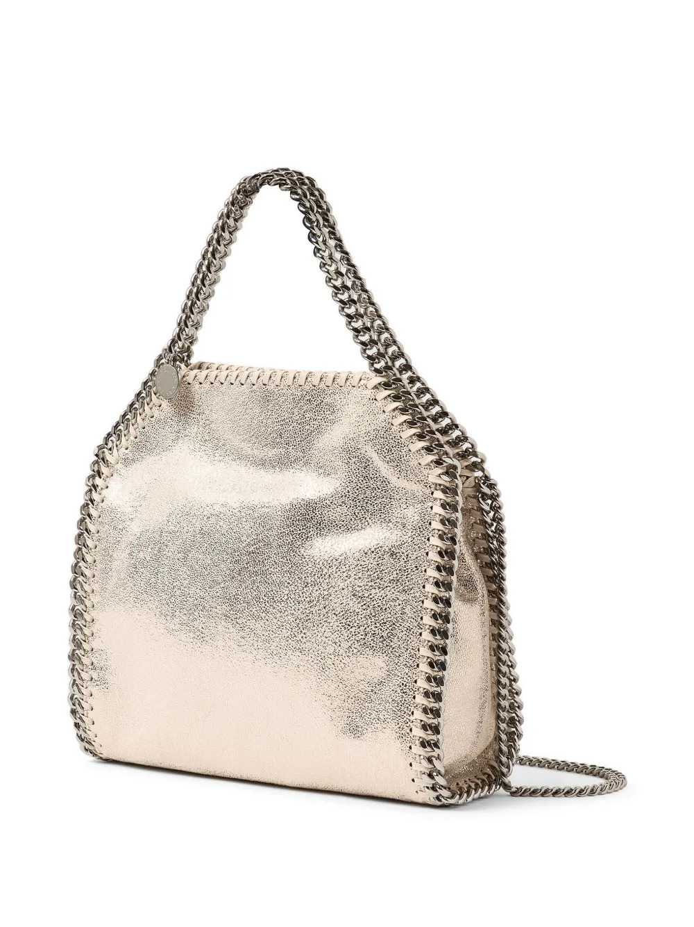 Stella Mccartney Women Falabella Metallic Tote Bag