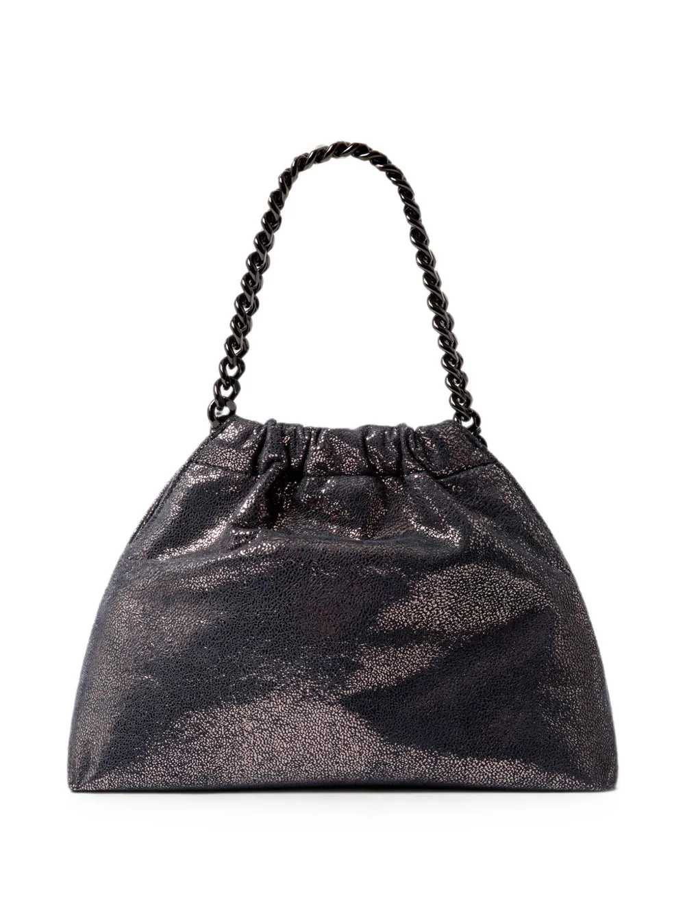 Stella Mccartney Women Falabella Mini Tote Bag With Crackle Effect