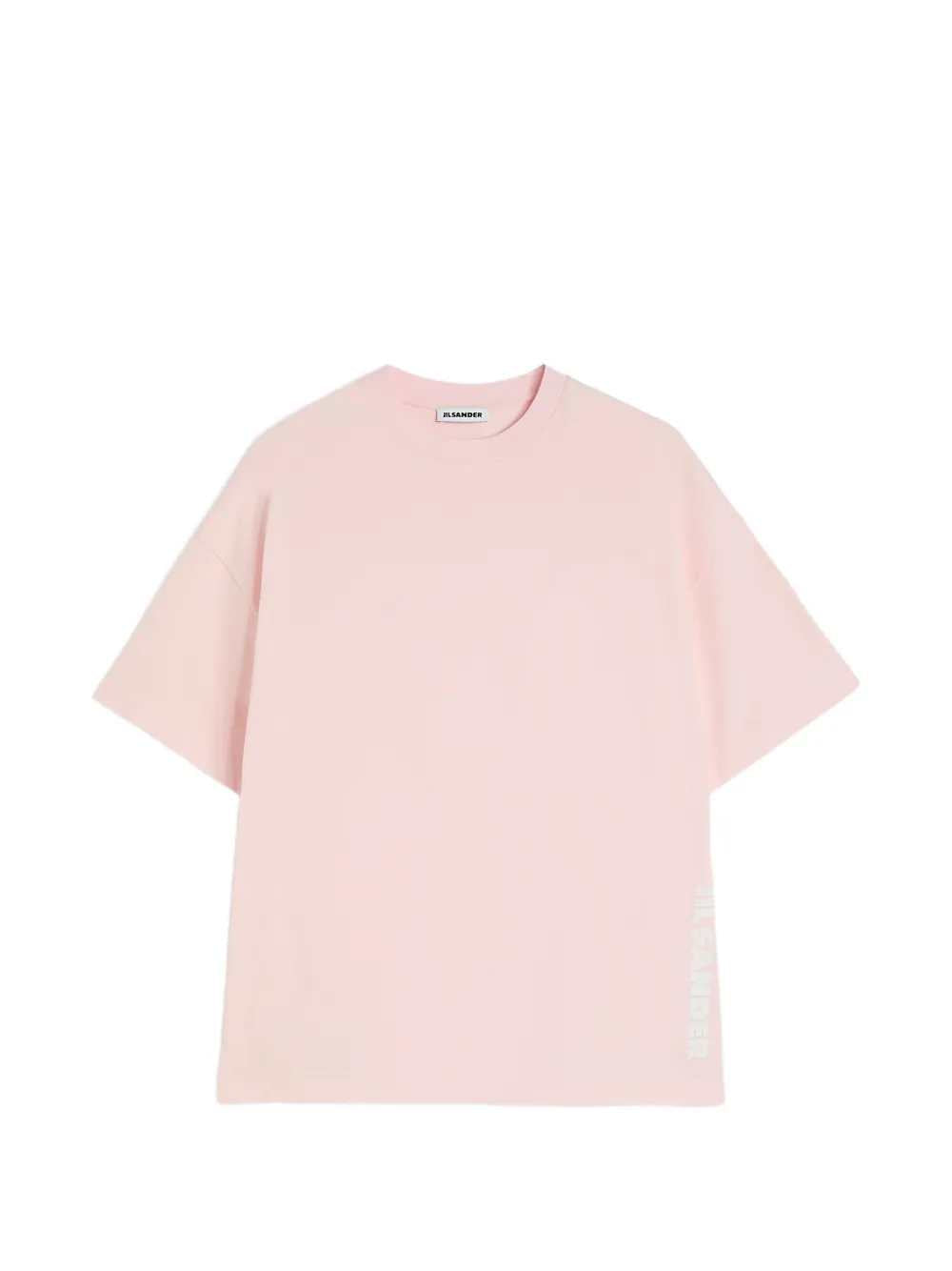 Jil Sander Men Crew-Neck Cotton T-Shirt