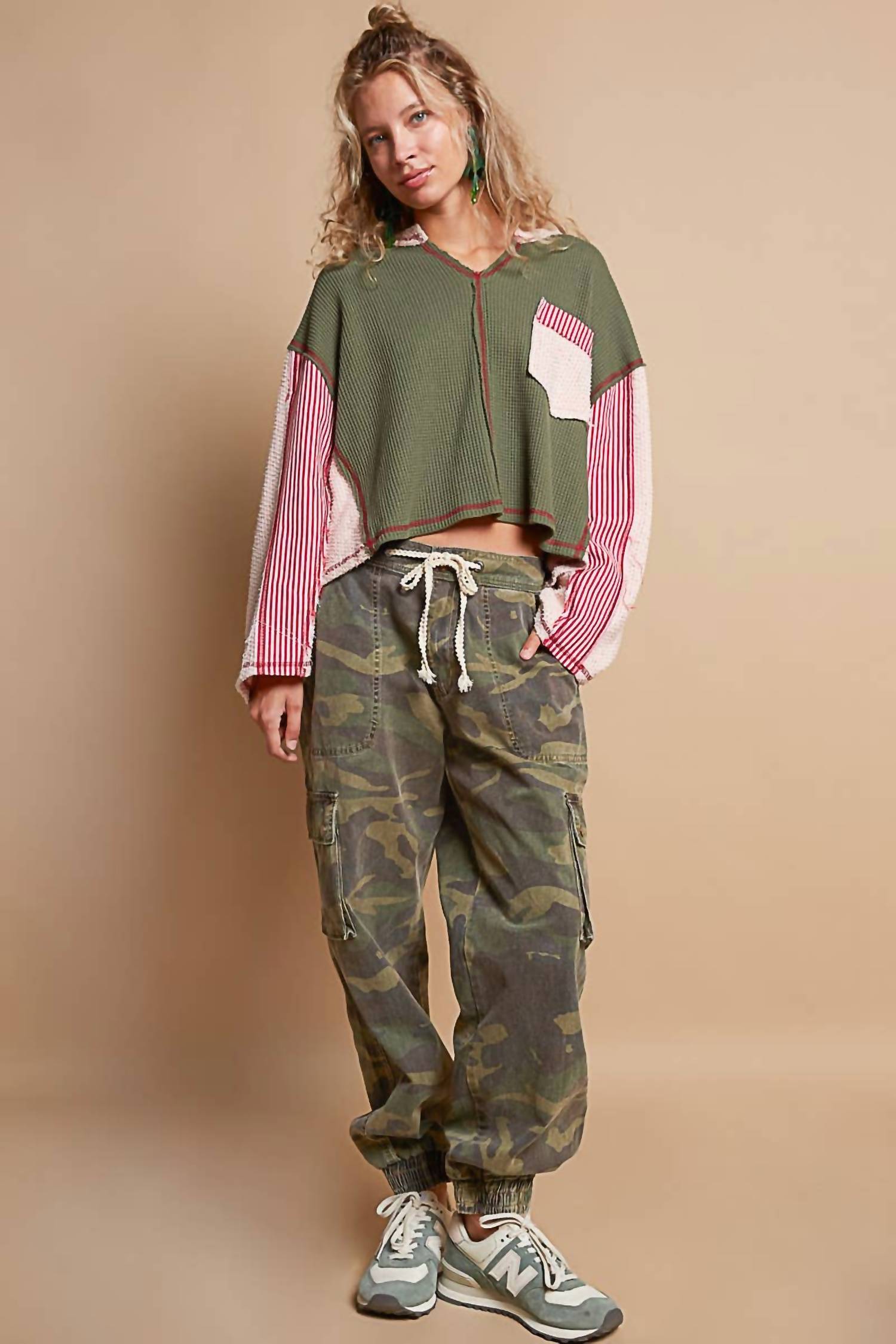 Georgia Jogger Pant In Camo
