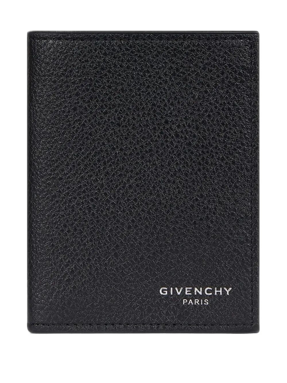 Givenchy Men Grained Leather Card Holder