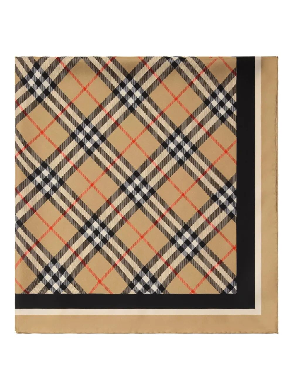 Burberry Women Check Silk Scarf