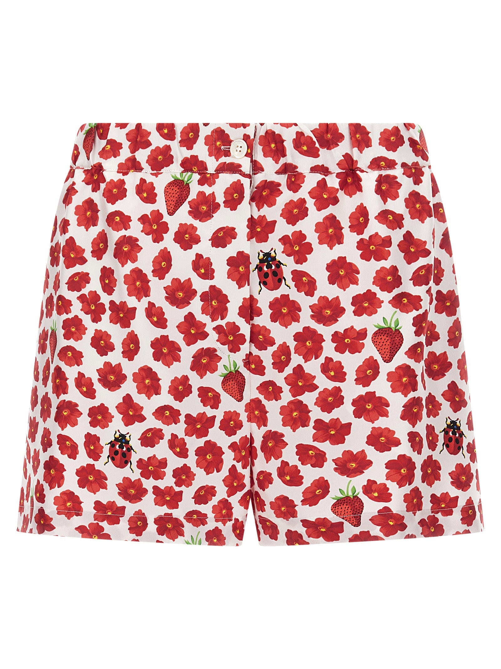 Versace Women 'Strawberry Garden' Shorts