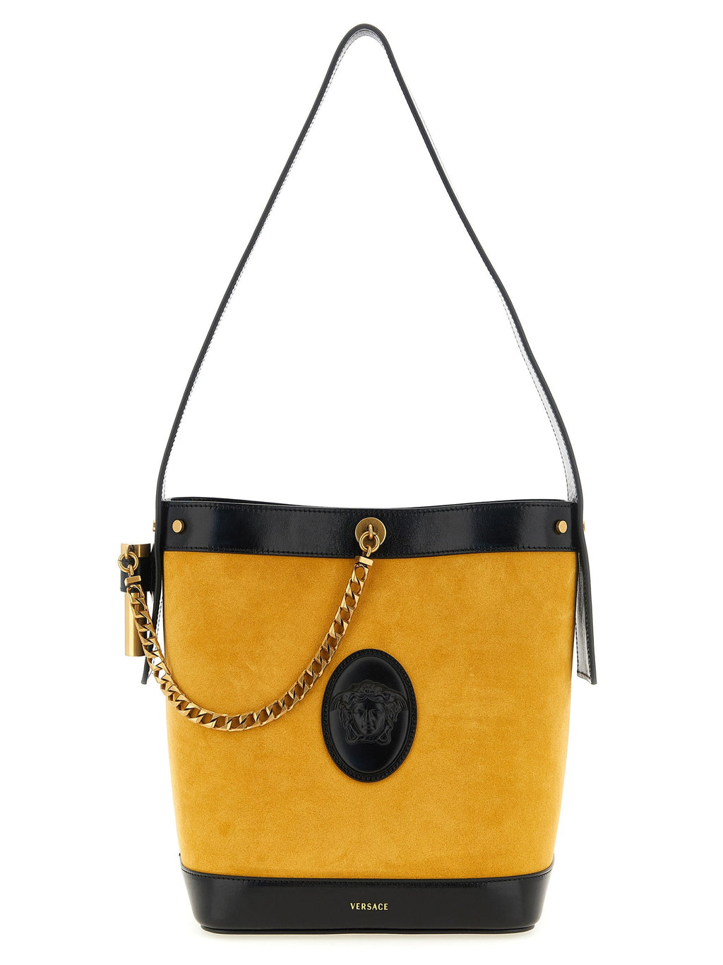 Versace Women 'Pivot' Small Bucket Bag