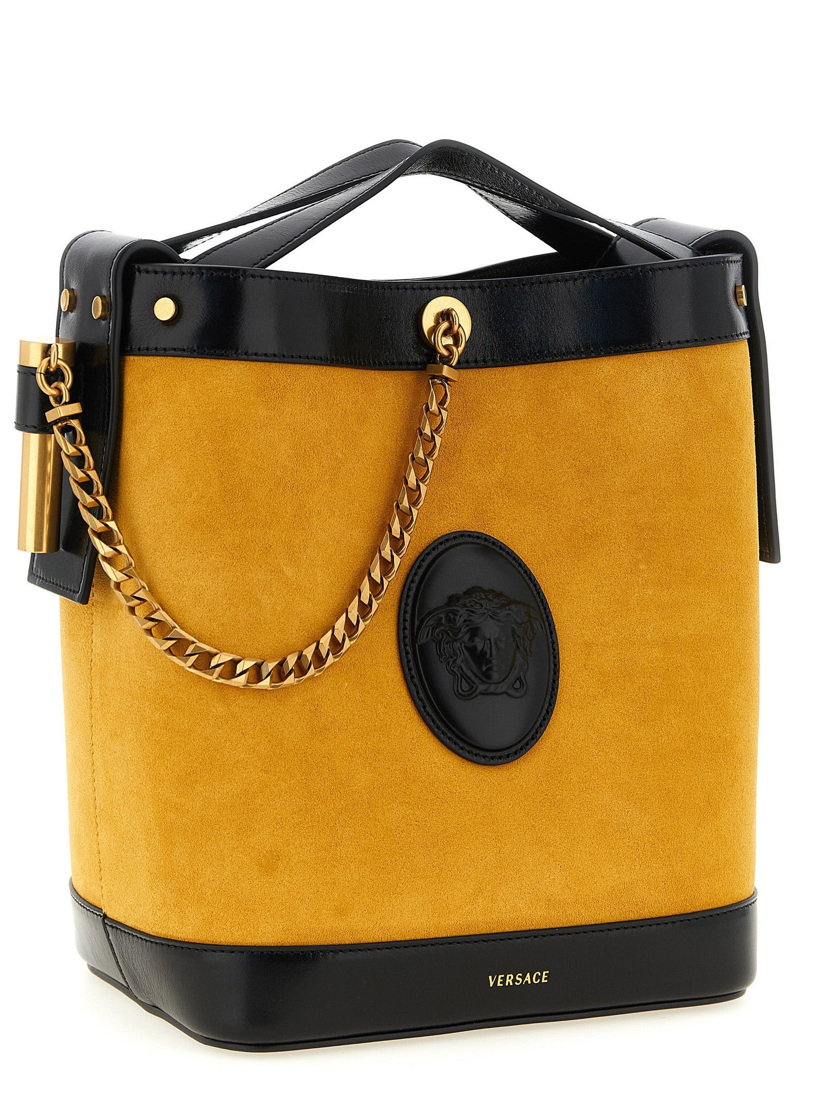 Versace Women 'Pivot' Small Bucket Bag