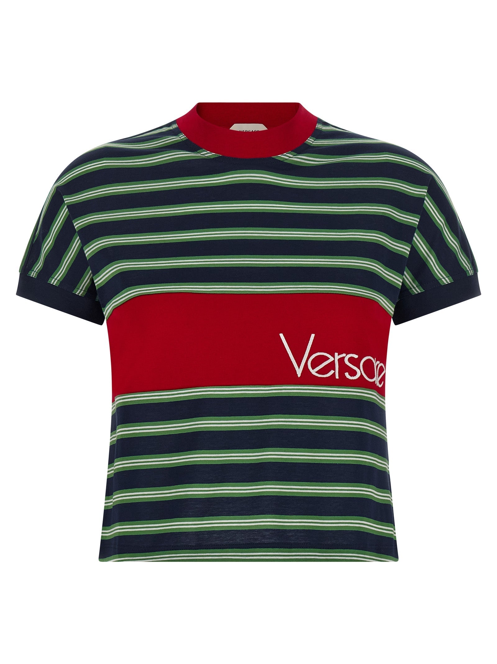 Versace Women Intarsia T-Shirt