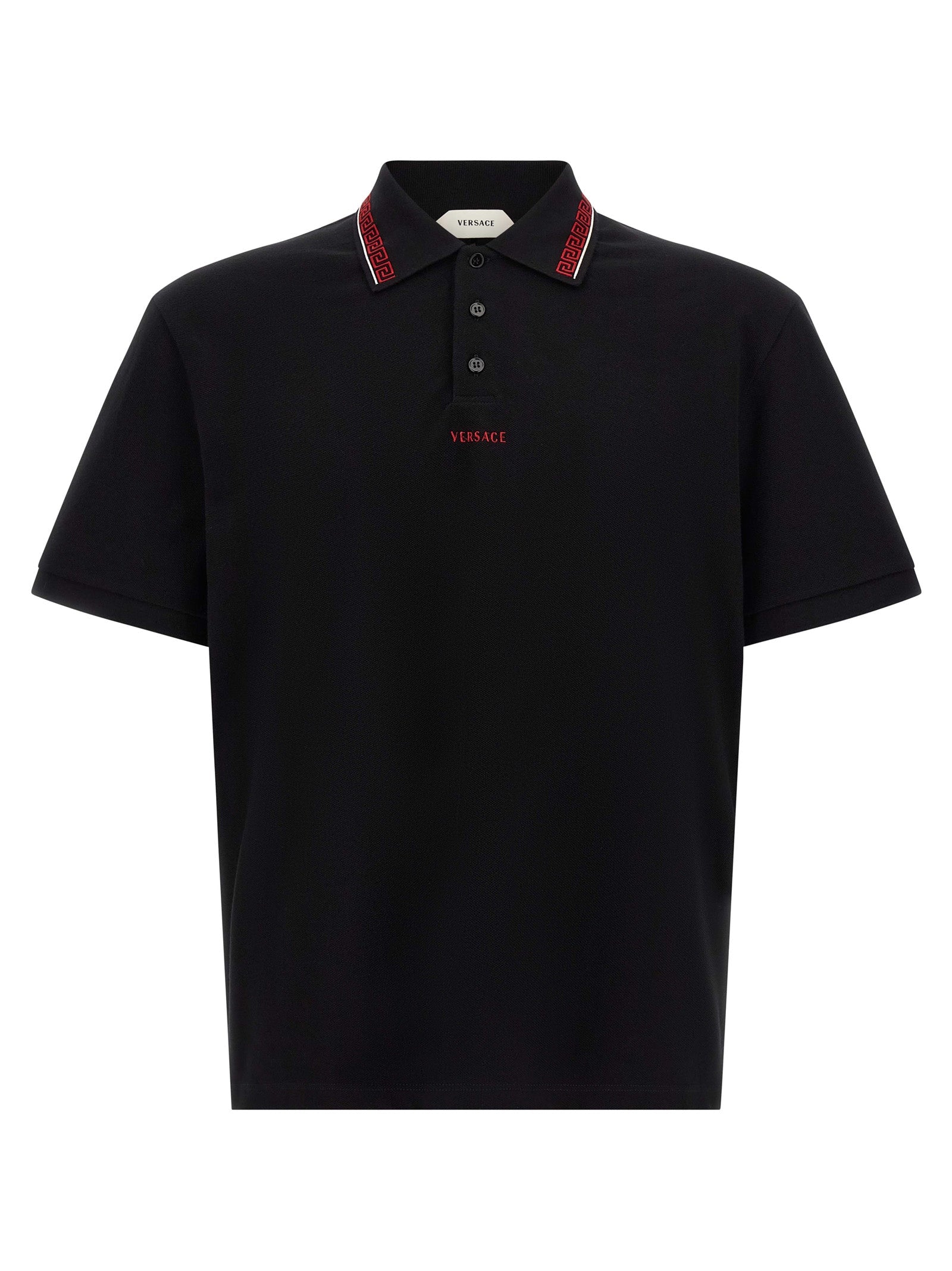 Versace Men 'Greca' Polo Shirt