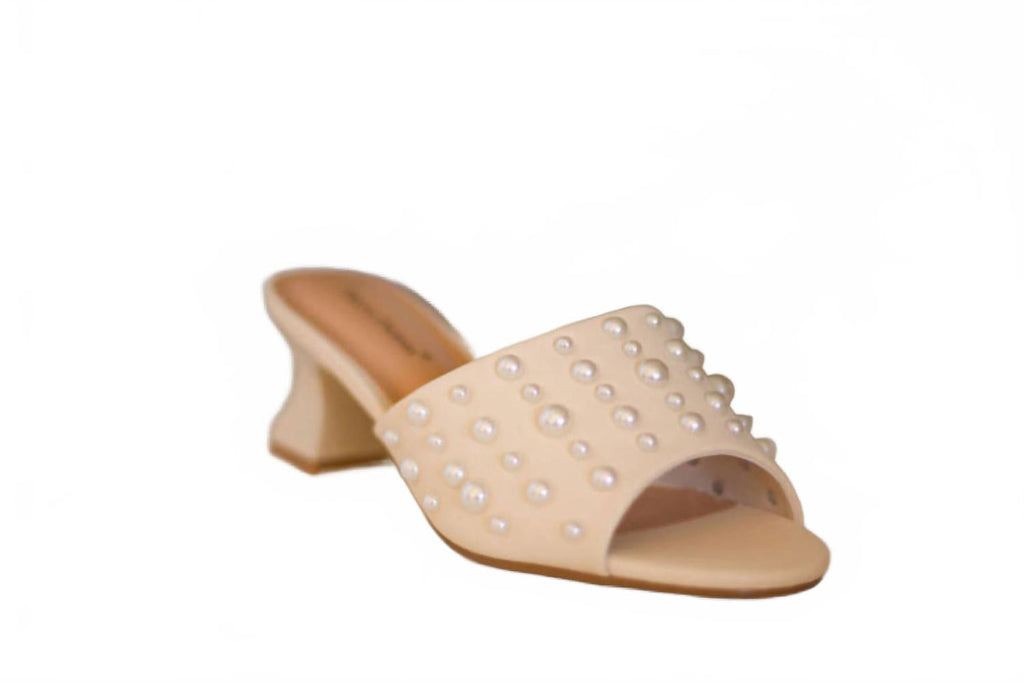 Women's Perla Heel In Ivory