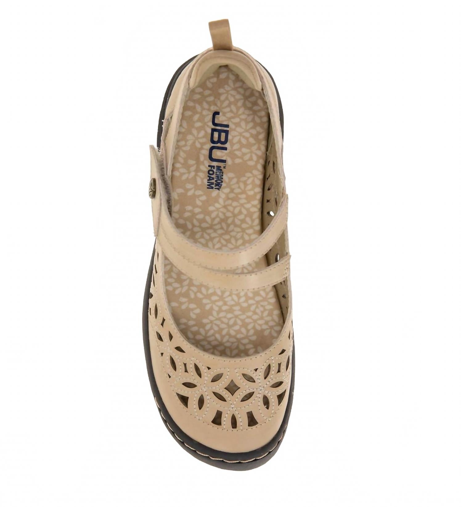 Women's Bellerose Encore Mary Jane Flat In Nude