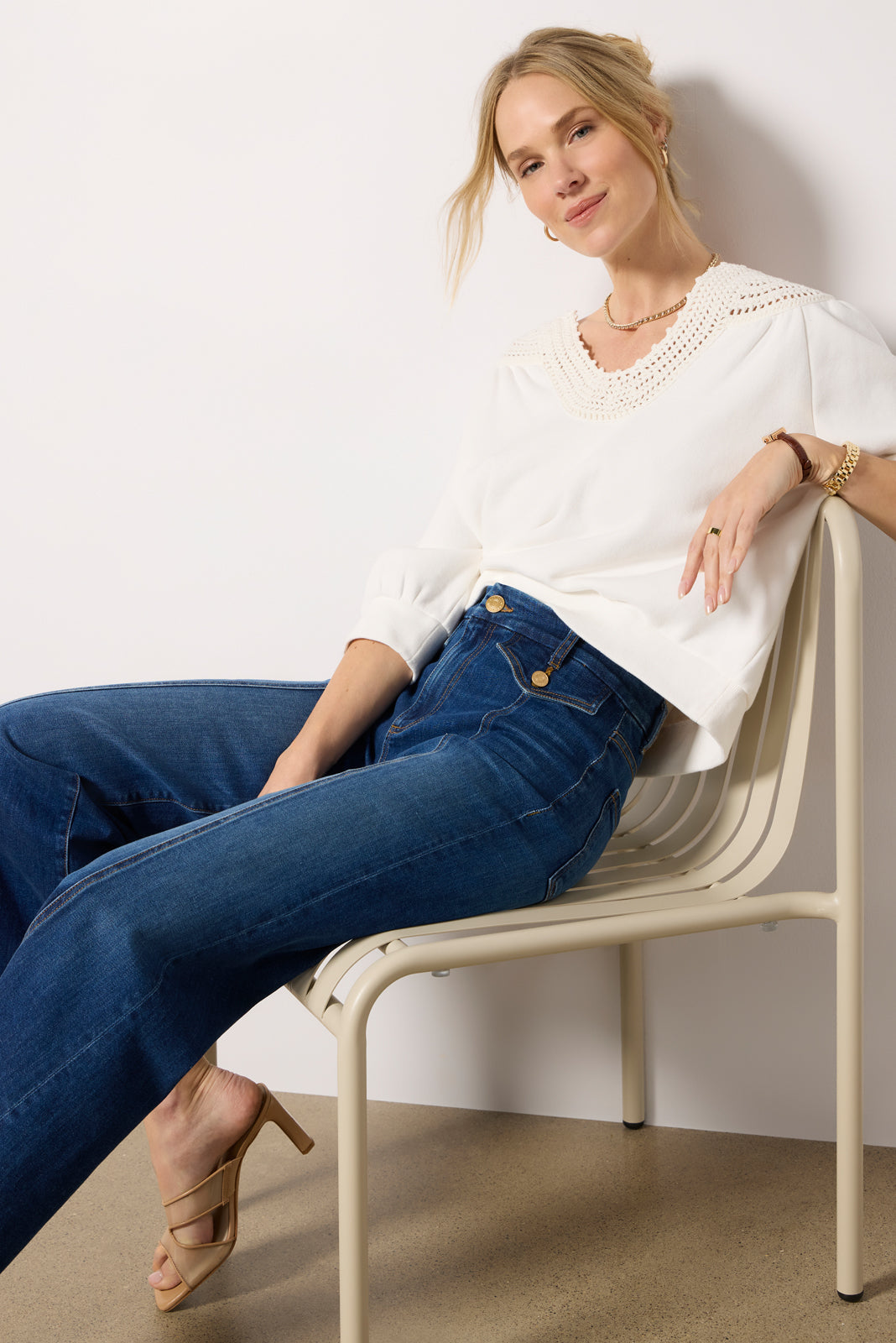 Women's Meg w Seaming Jeans