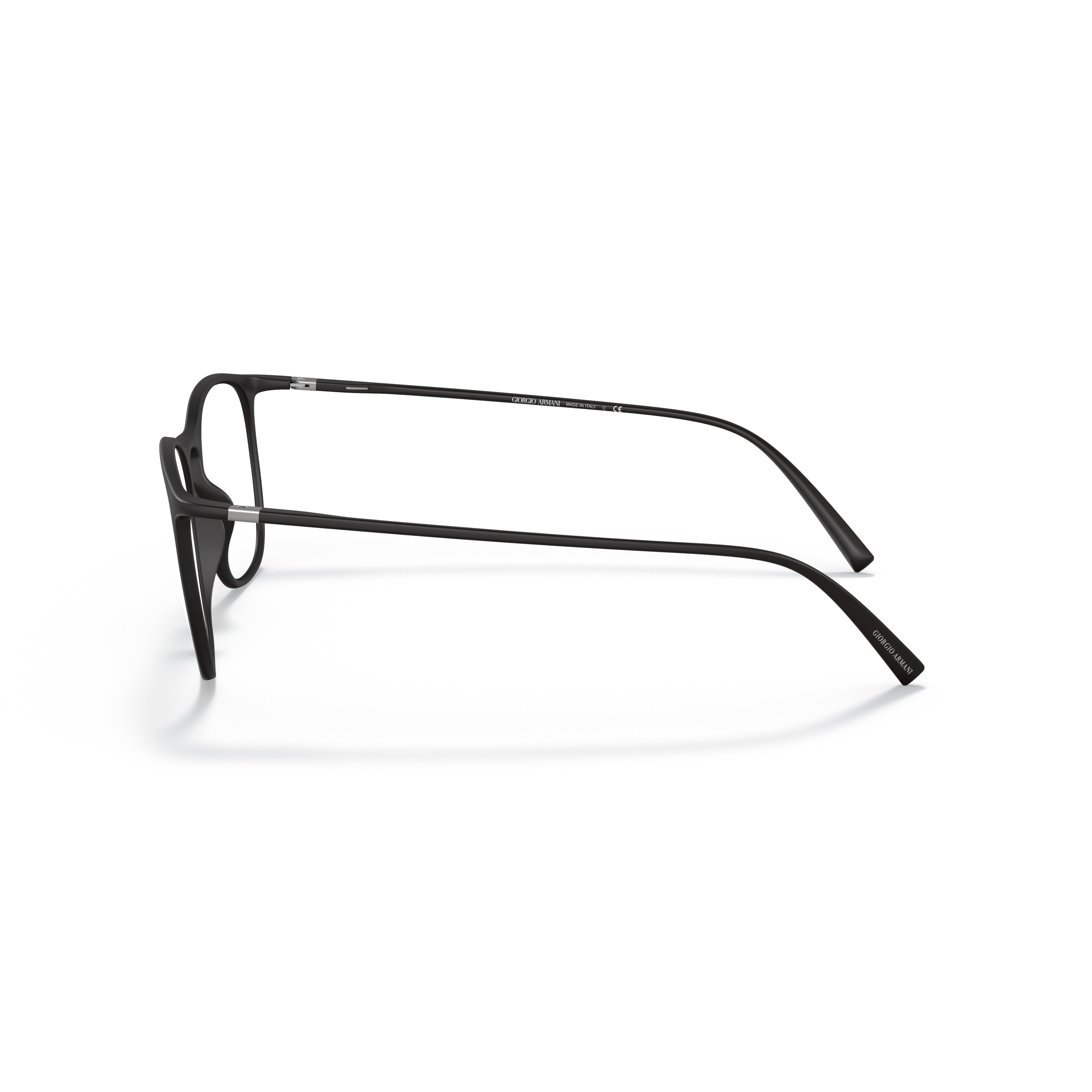 0Ar7202 Minimalist Black Nylon Sunglasses