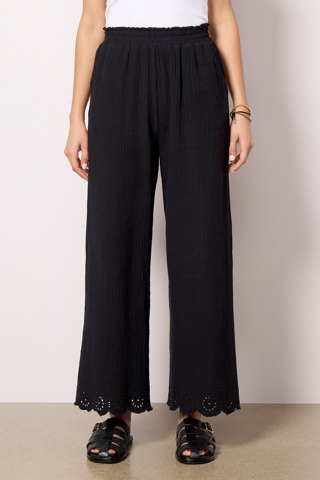 Women's Eden Gauze Eyelet Pants