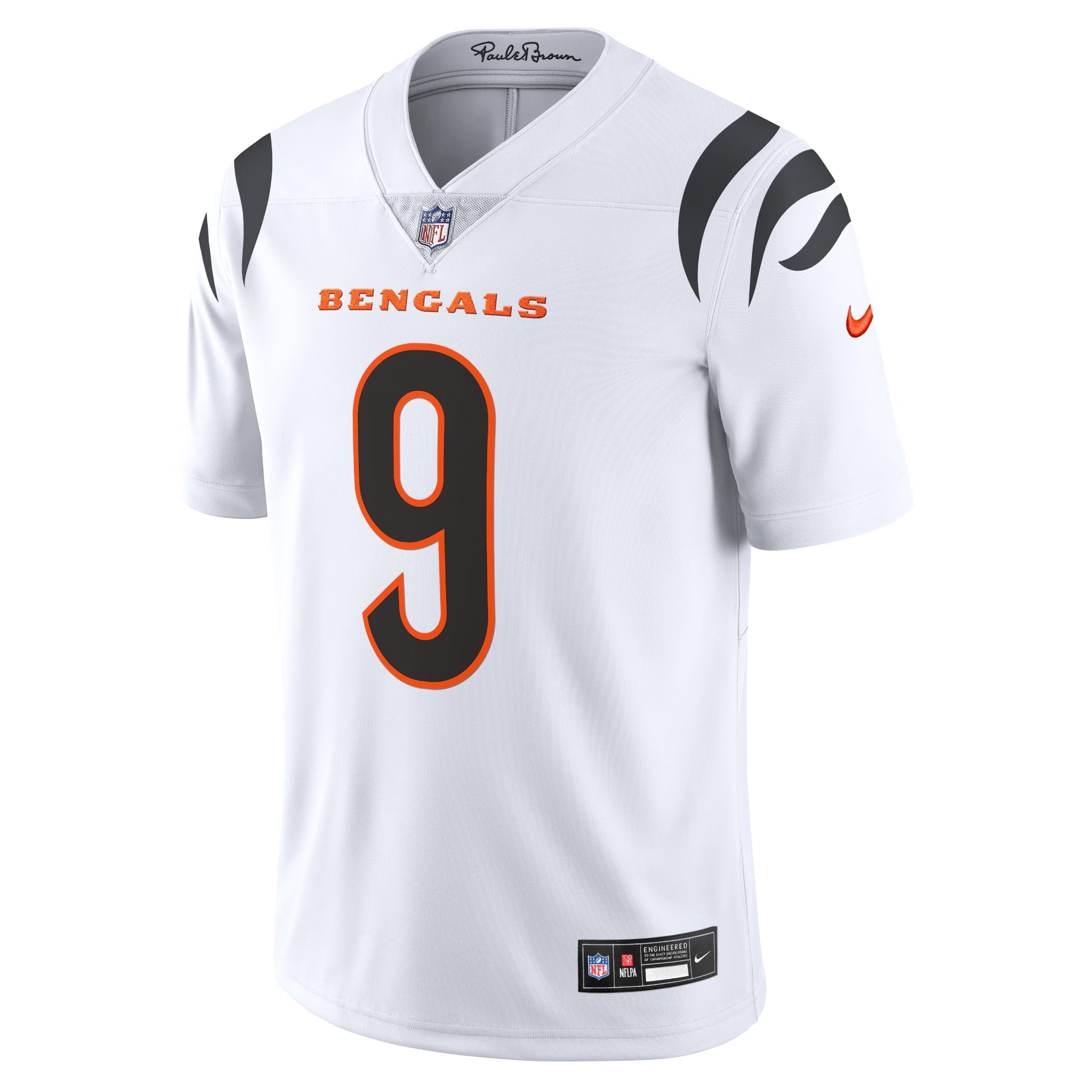 Cincinnati Bengals Joe Burrow White Vapor Untouchable Limited Jersey