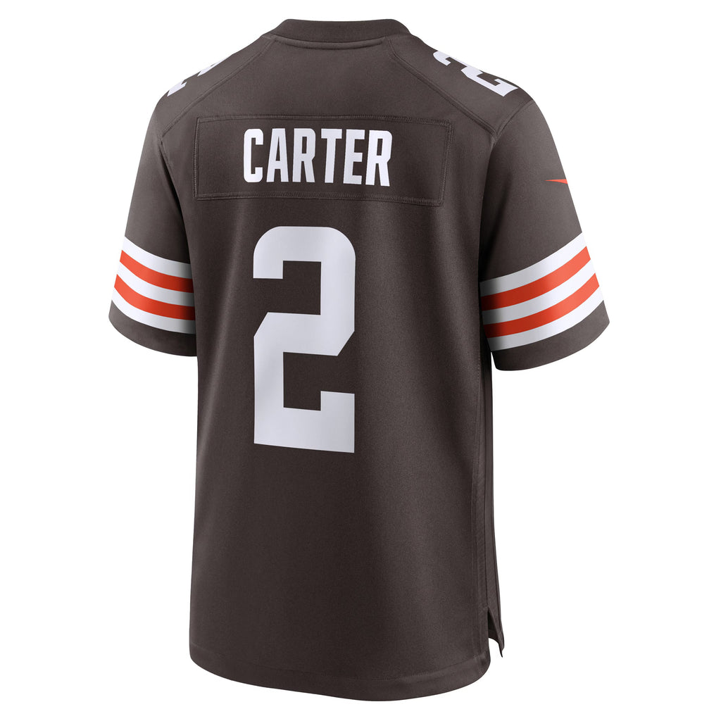 Cleveland Browns DeAndre Carter Brown Team Game Jersey