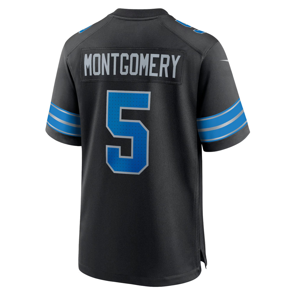 Detroit Lions David Montgomery Black 2nd Alternate Game Jersey