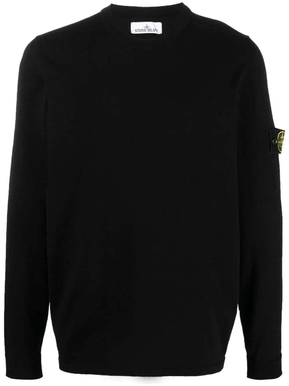 Stone Island Men Lightweight Cotton Crewneck Jumper