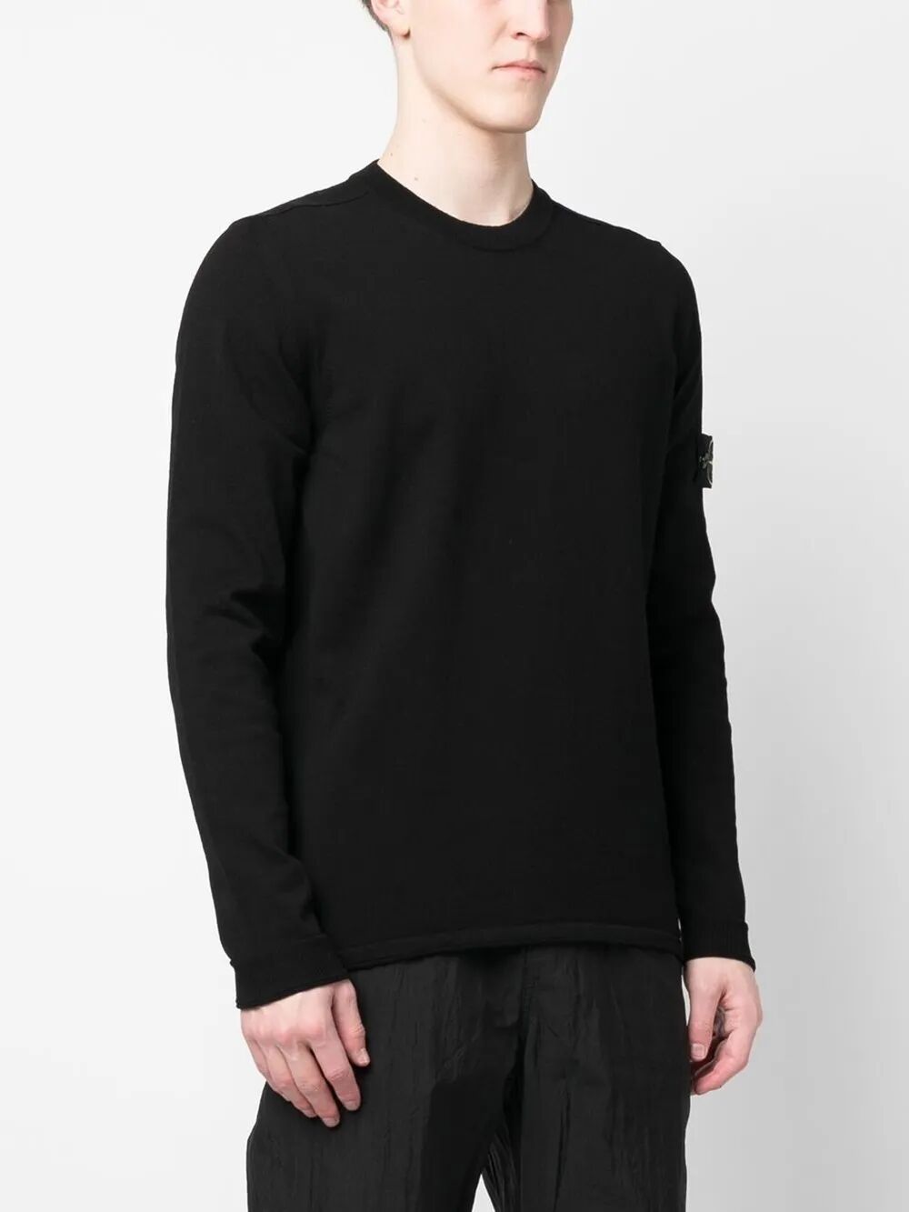 Stone Island Men Lightweight Cotton Crewneck Jumper