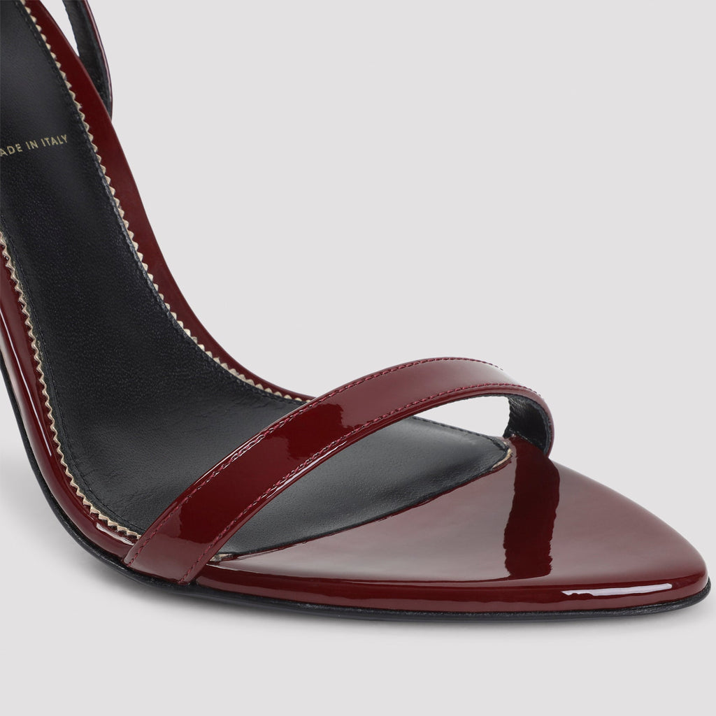 Tom Ford Patent Leather Pointy Naked Sandals Women