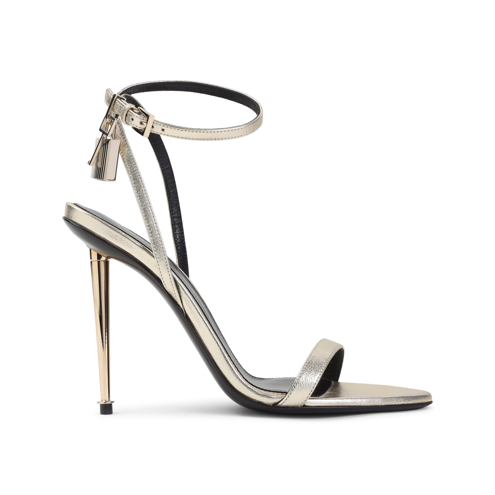 Tom Ford Nappa Pointed Naked Sandals Women