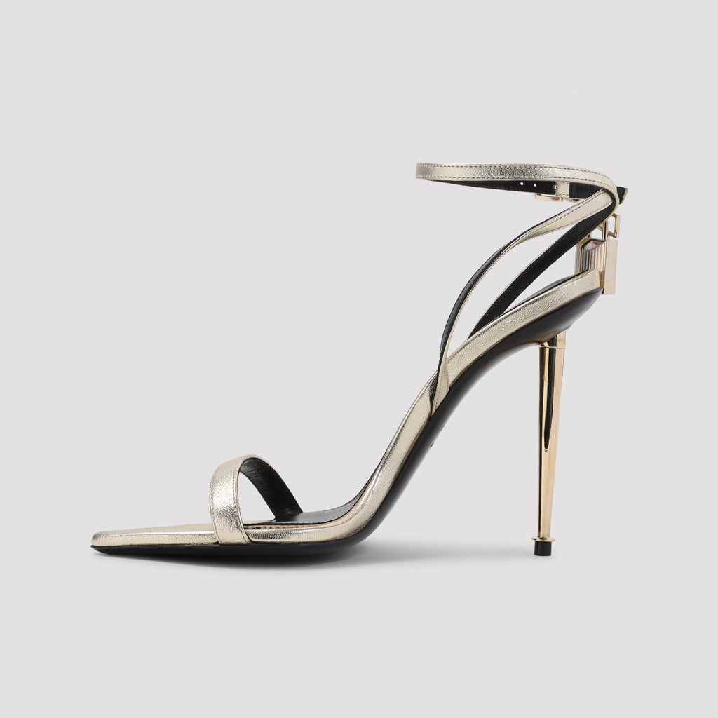 Tom Ford Nappa Pointed Naked Sandals Women
