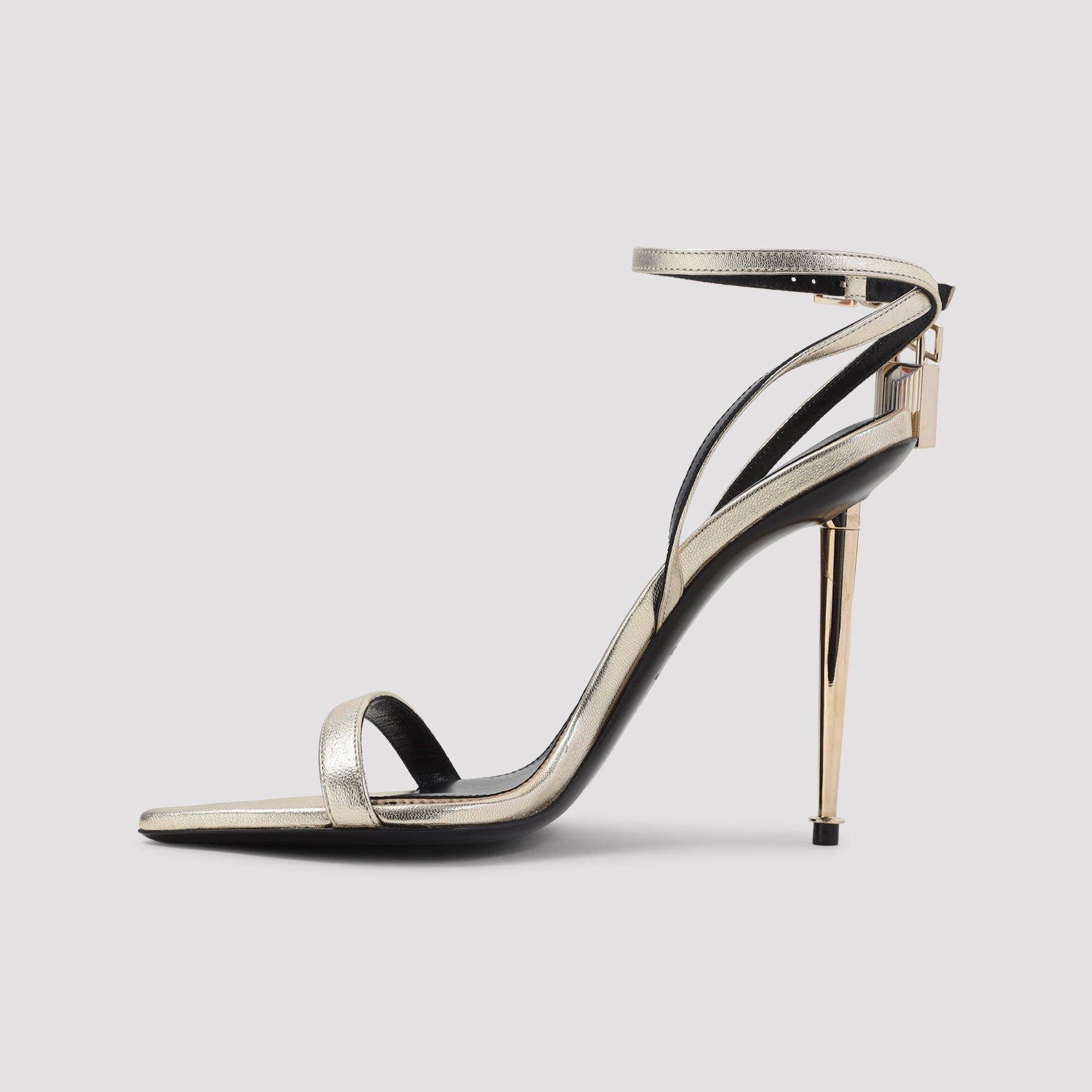 Tom Ford Nappa Pointed Naked Sandals Women