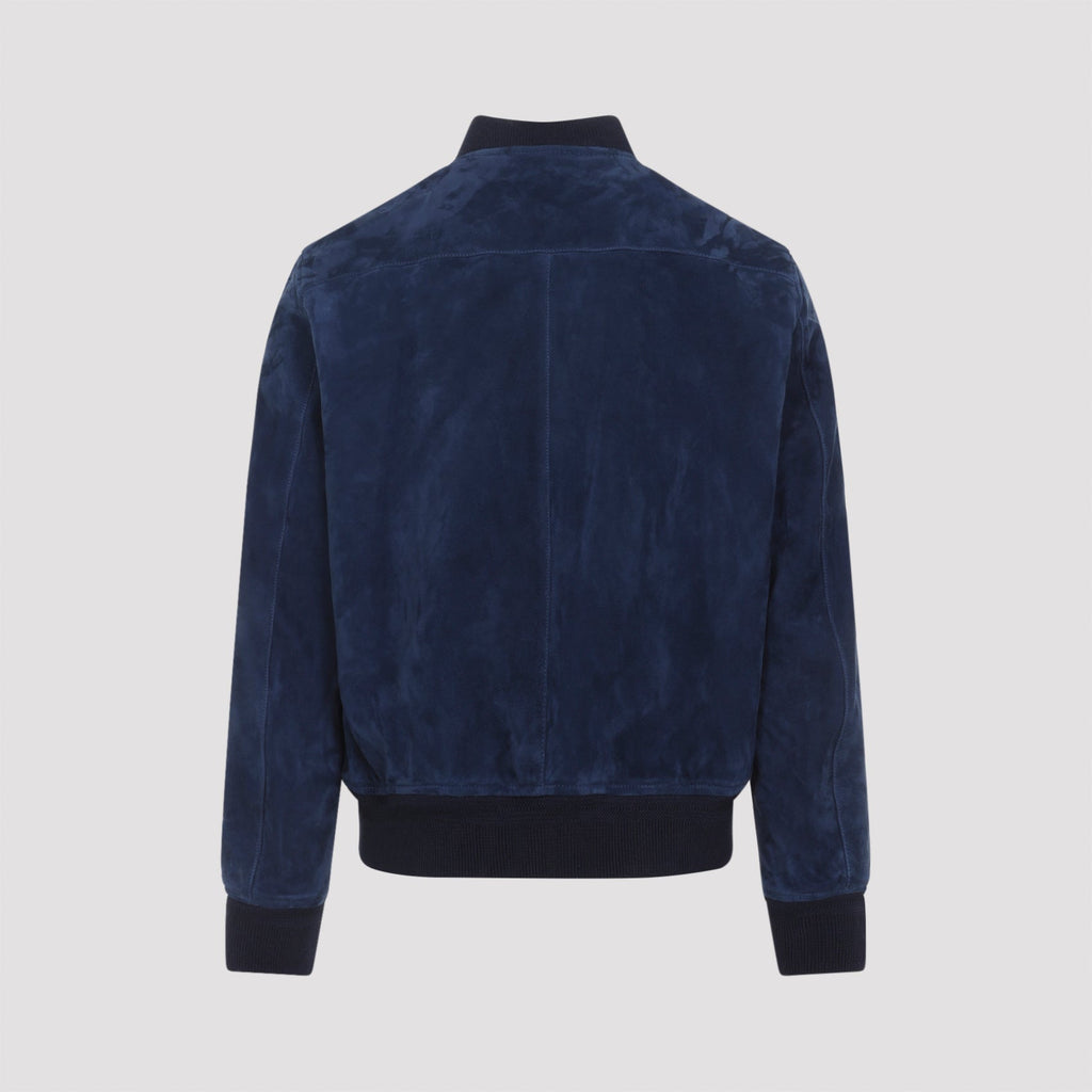 Soft Suede Bomber Men