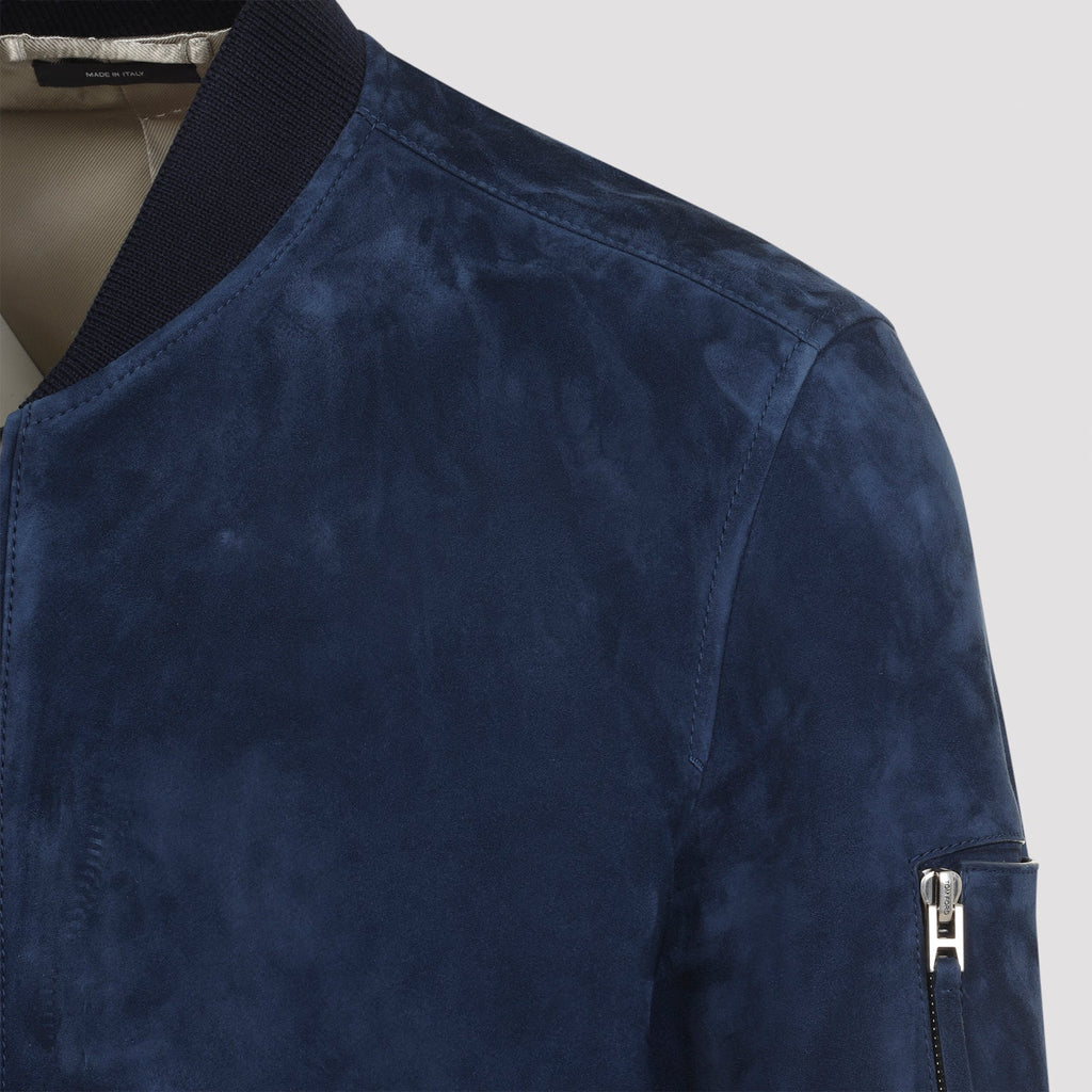 Soft Suede Bomber Men