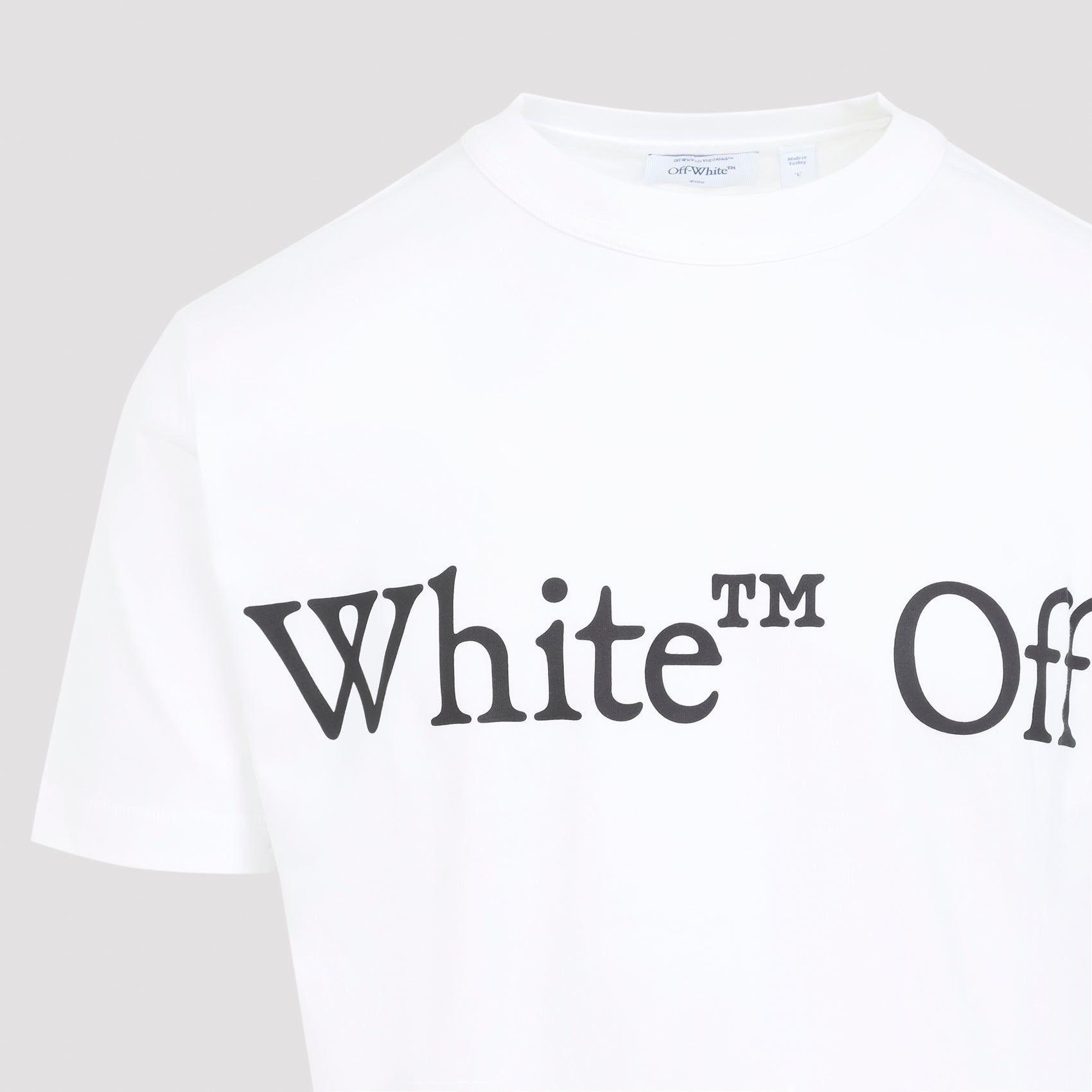 Off-White Bookish Scarf Regular S/S Tee Men