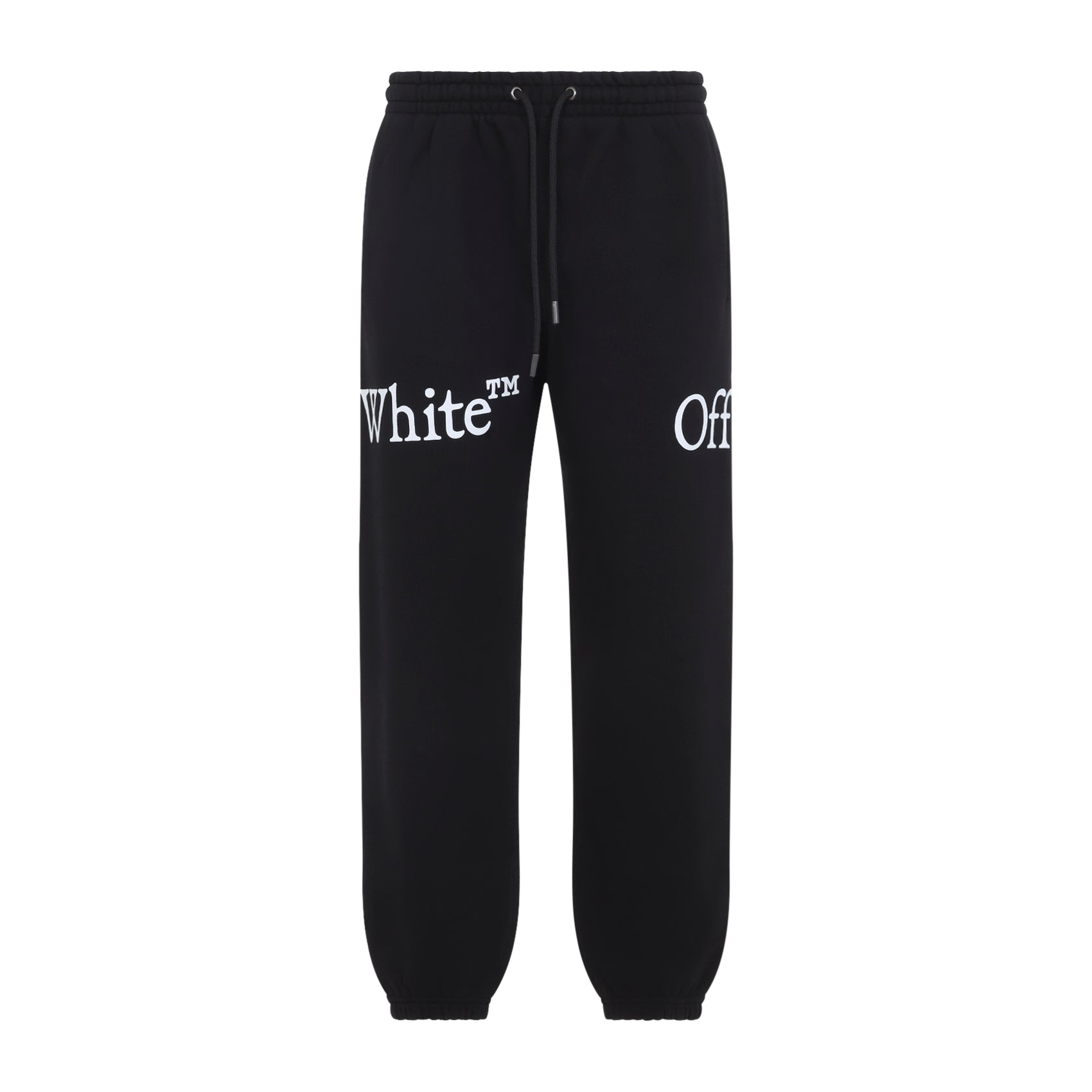 Off-White Bookish Scarf Cuffed Sweatpants Men