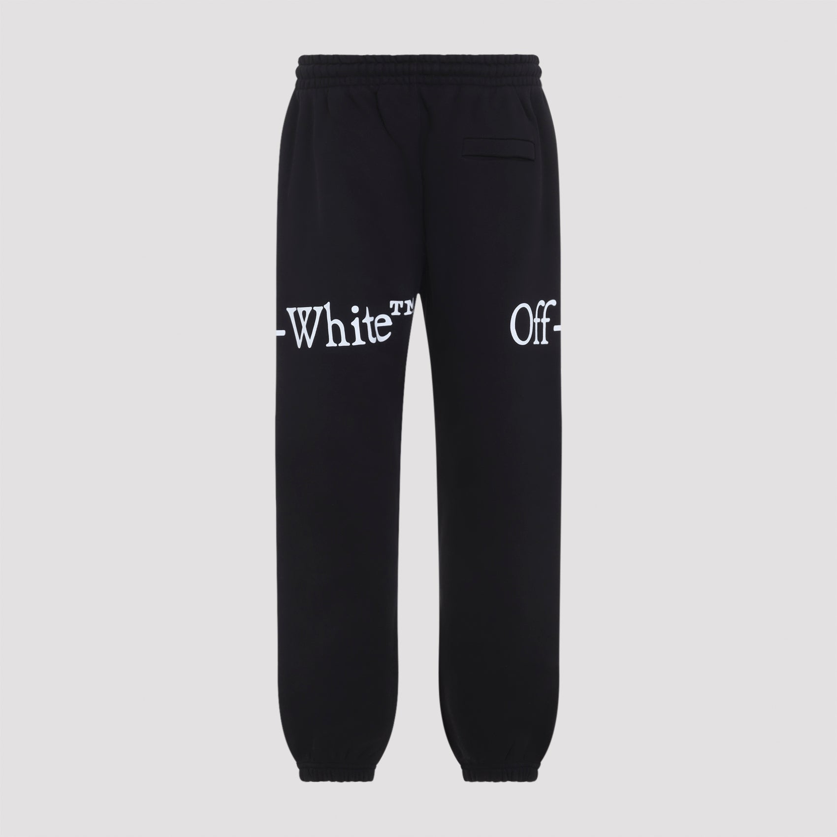 Off-White Bookish Scarf Cuffed Sweatpants Men