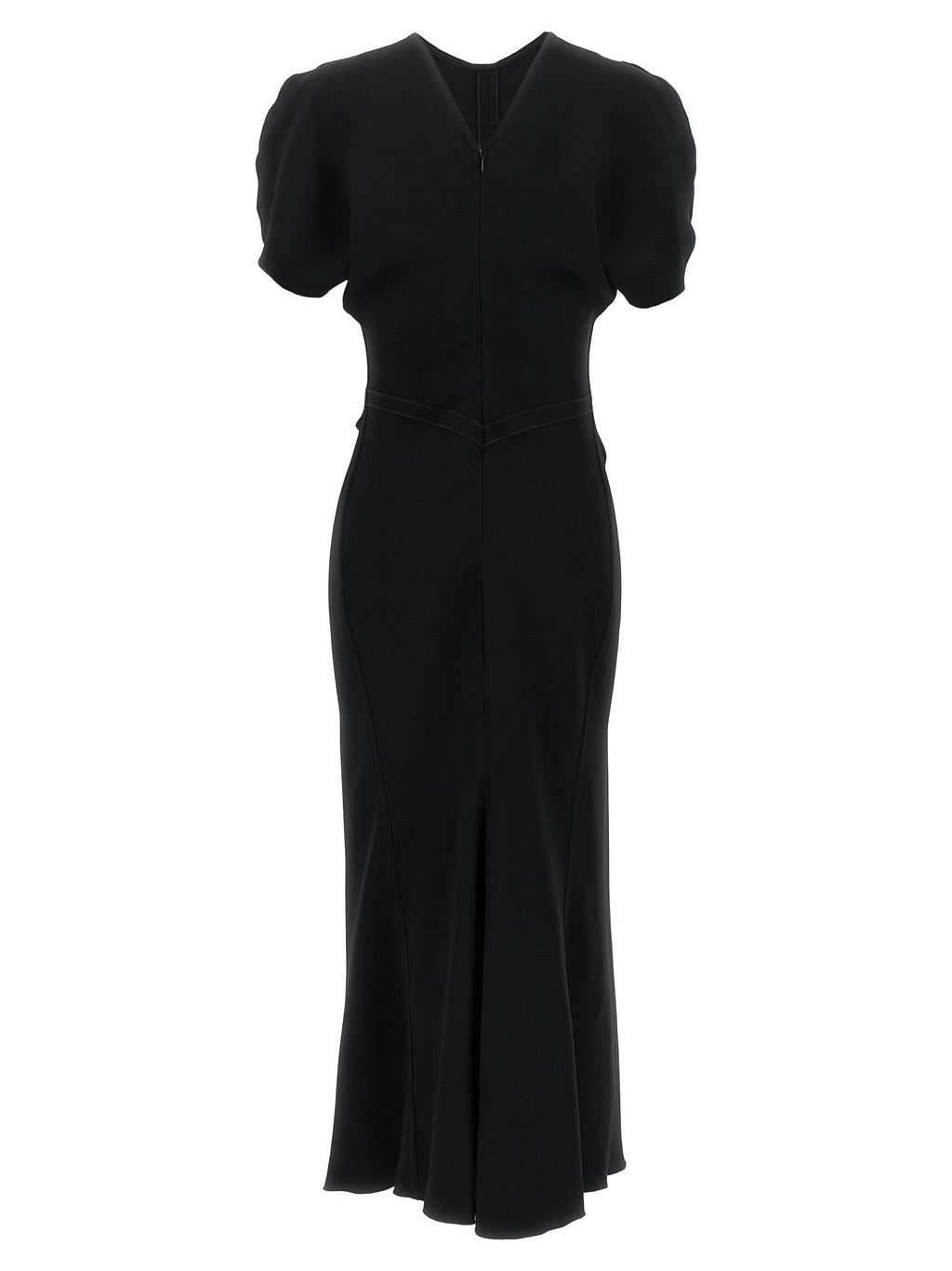 Victoria Beckham Women 'Gathered Waist Midi' Dress