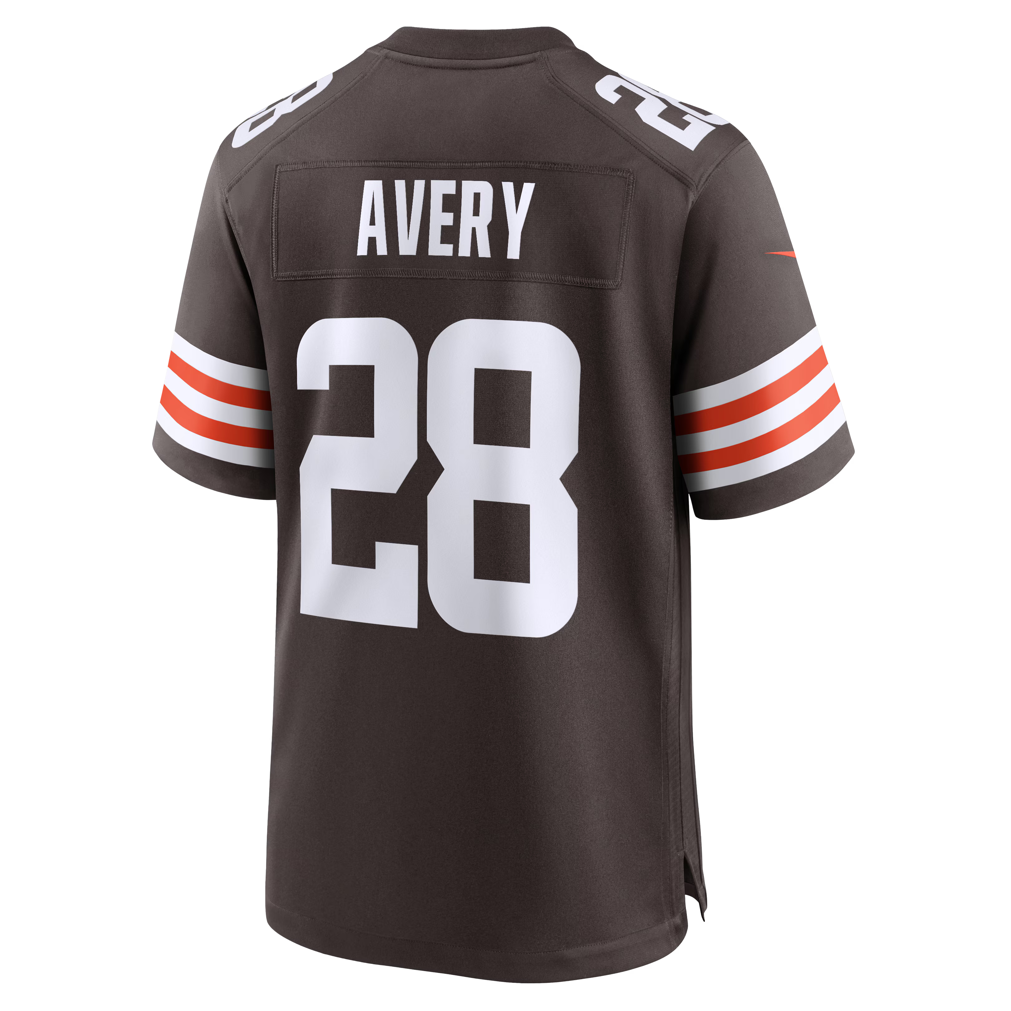 Cleveland Browns Tre Avery Brown Team Game Jersey