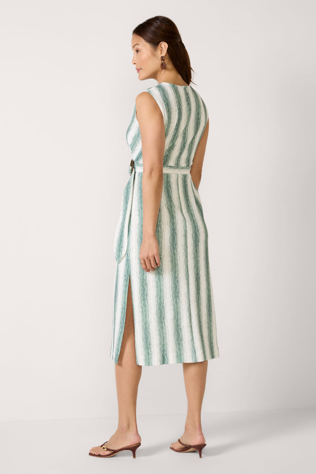 Women's Ginny Faux Wrap Knit Midi