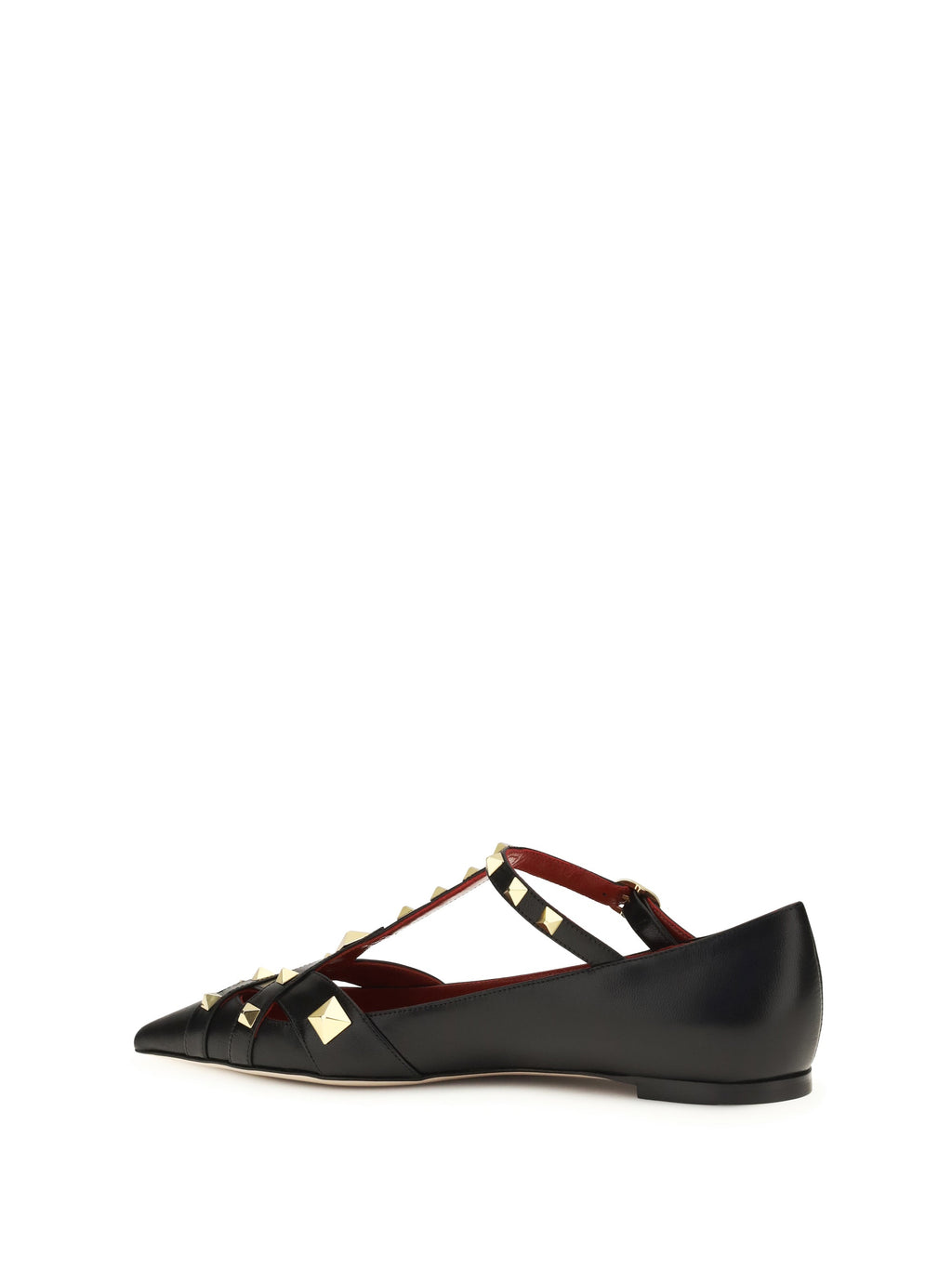 Valentino Garavani Women Studdy Ballerinas In Kidskin
