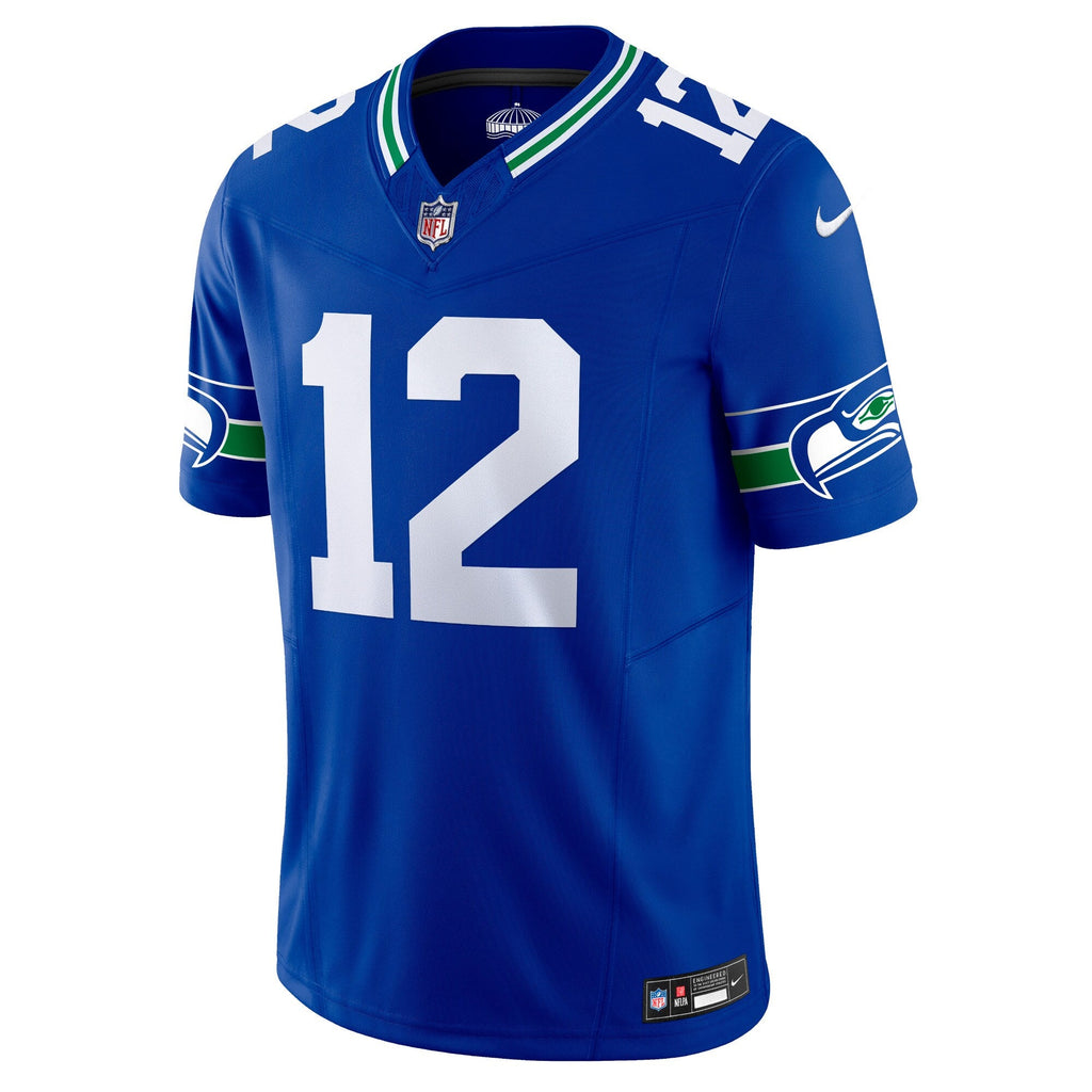 Seattle Seahawks 12th Fan Royal Vapor F.U.S.E. Limited Jersey