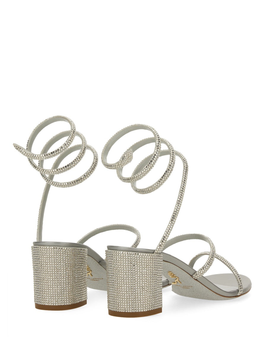 Rene Caovilla Women "Cleo" Sandal With Crystals