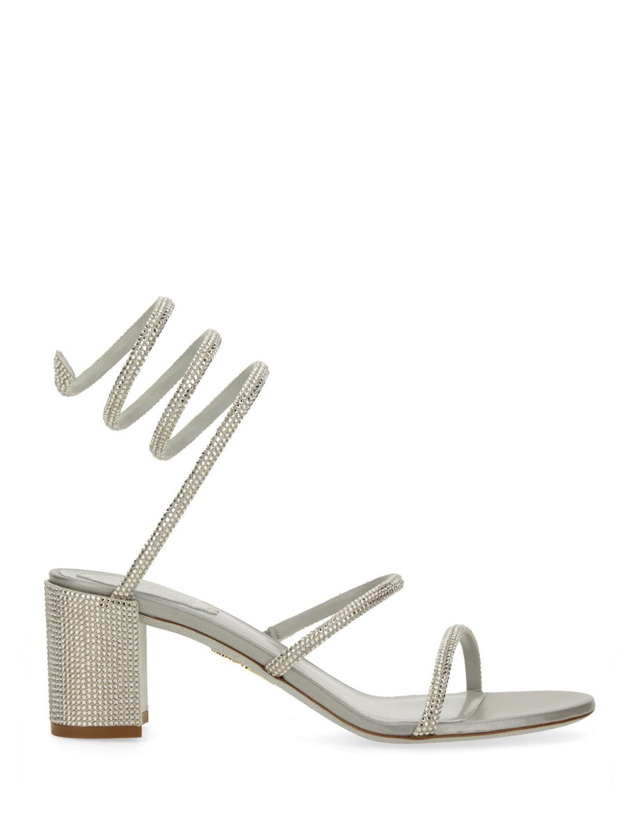 Rene Caovilla Women "Cleo" Sandal With Crystals