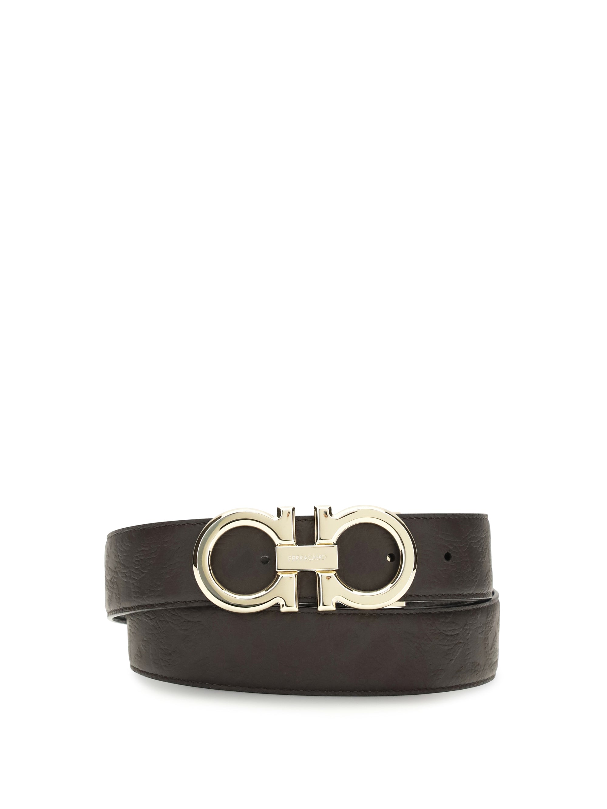 Ferragamo Men Reversible And Adjustable Gancini Belt