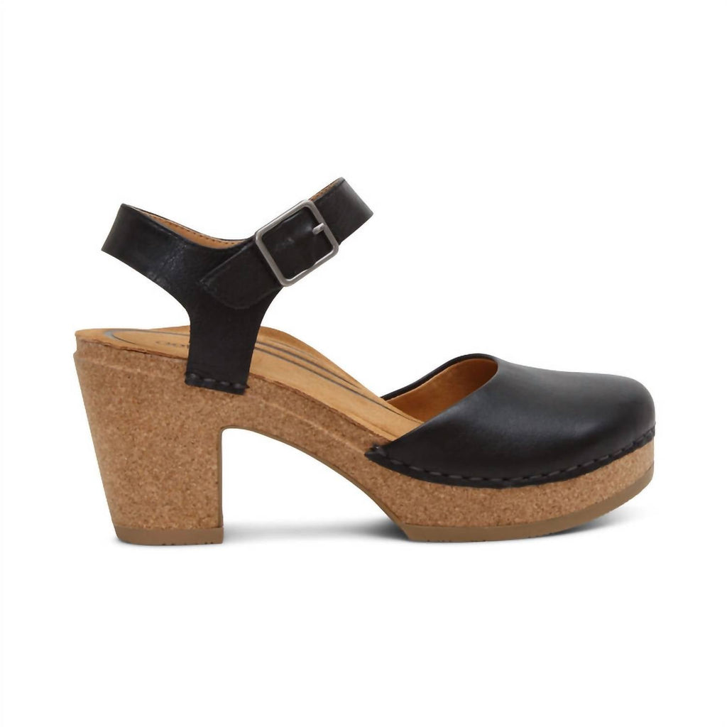 Women's Finley Closed Toe Heel Sandals In Black