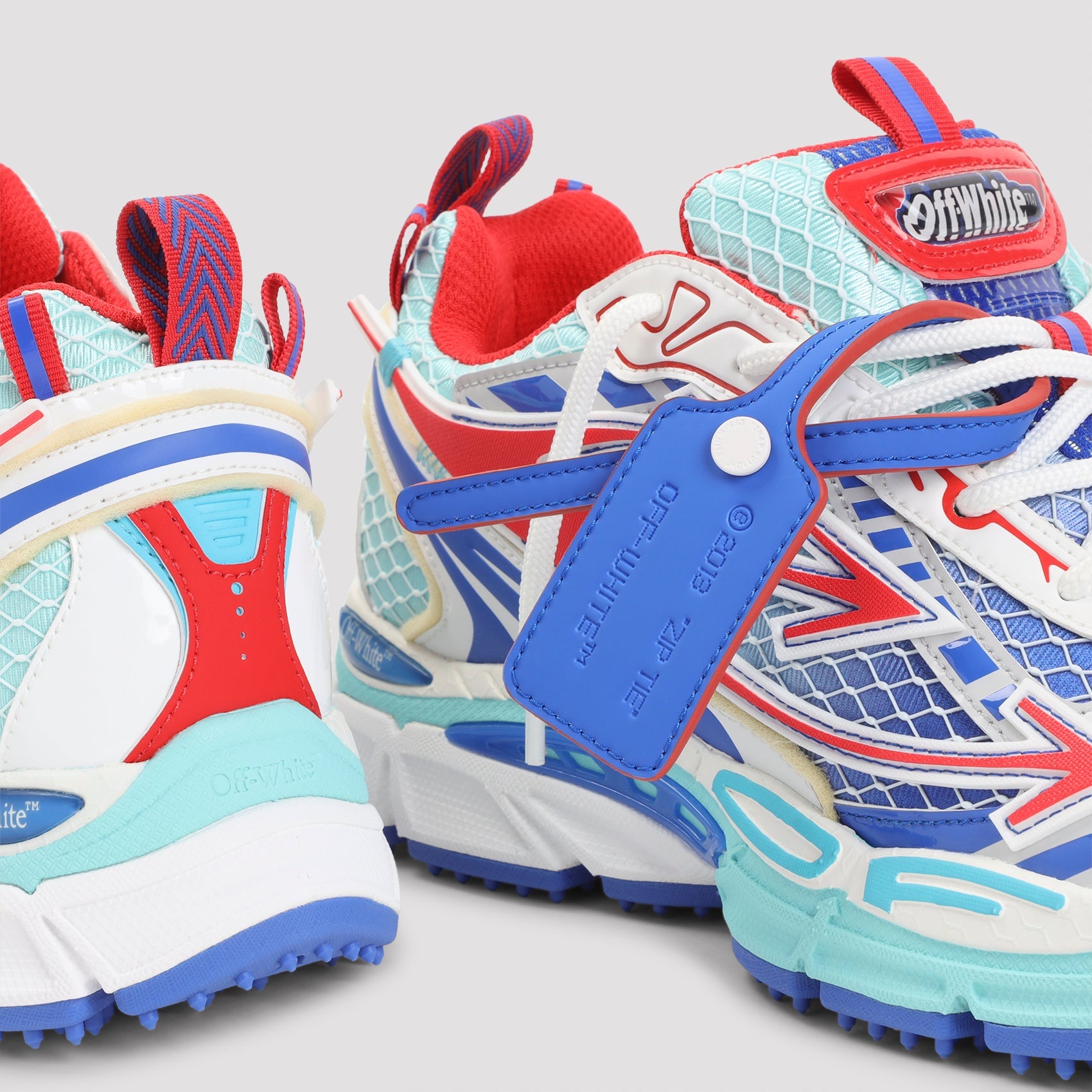 Off-White M-Be Right Back Net Sneakers Men