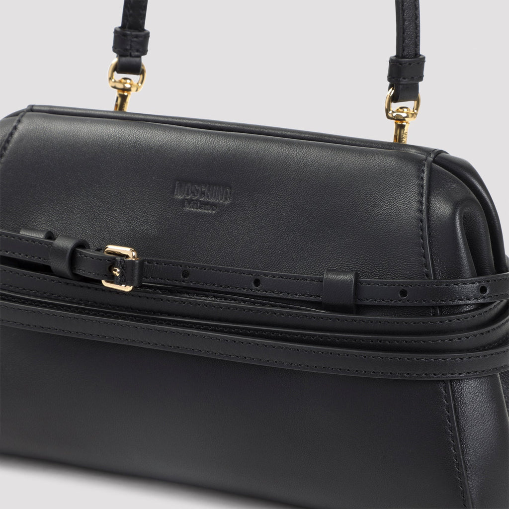 Moschino Belted Shoulder Bag Women