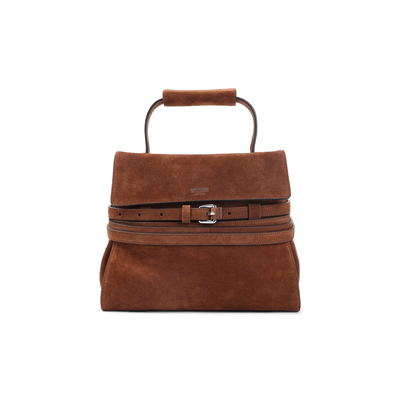 Moschino Belted Top-Handle Bag Women