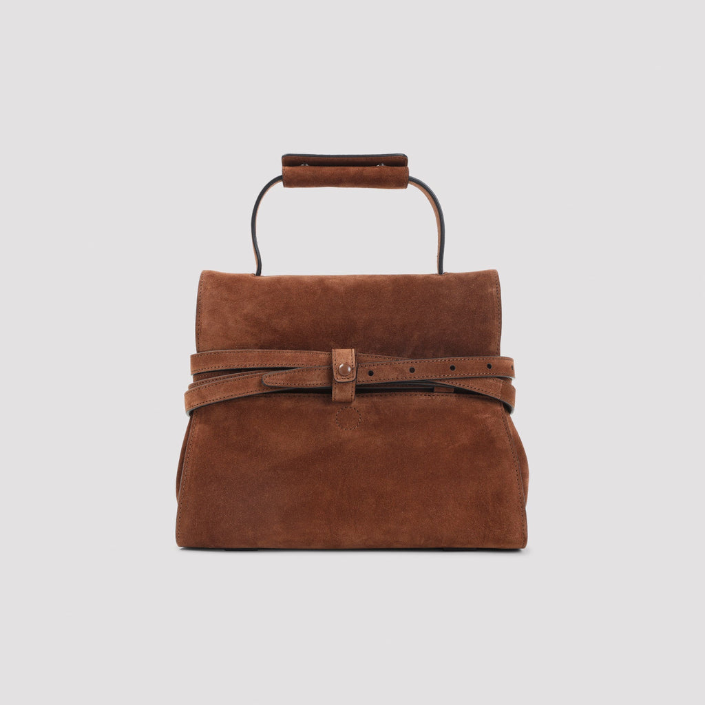 Moschino Belted Top-Handle Bag Women