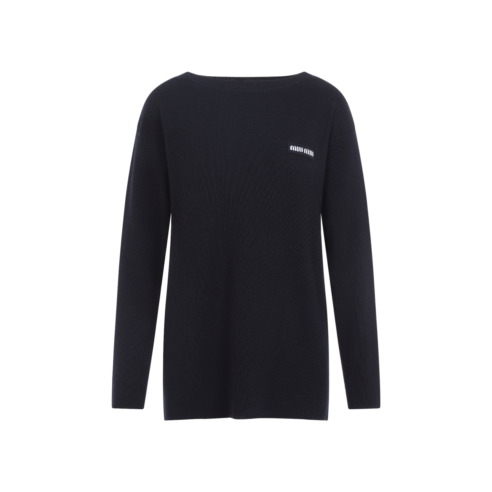 Miu Miu Boat-Neck Sweater Women