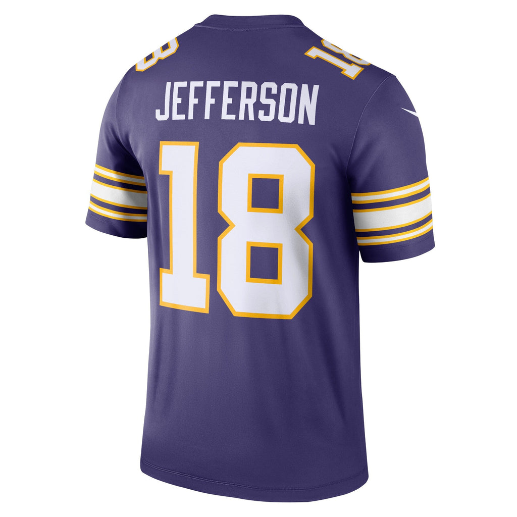 Minnesota Vikings Justin Jefferson Purple Legend Player Performance Top