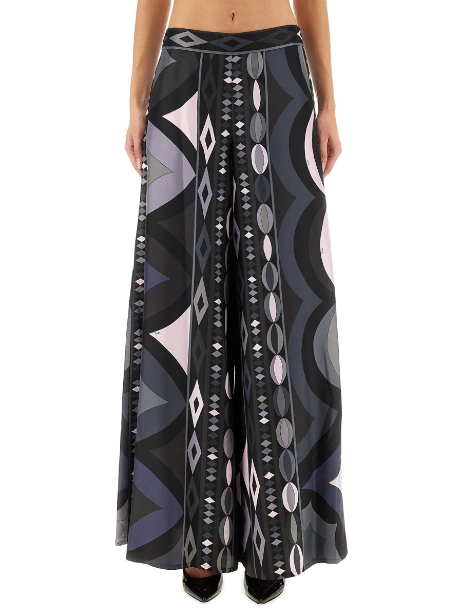 Pucci Women Pants With Necklace Print